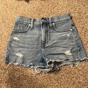 Madewell denim shorts